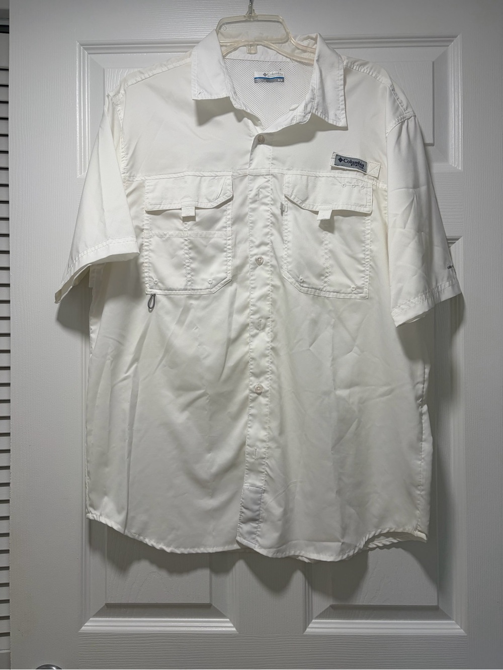 Columbia Men's Short-Sleeve Performance Shirt - White